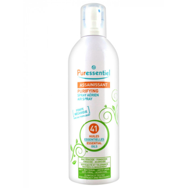 PURESSENTIEL - Assainissant spray aerien aux 41 huiles essentielles 500 ml
