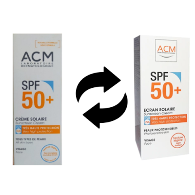 ACM - Creme solaire spf 50+ tous types de peaux 40 ml