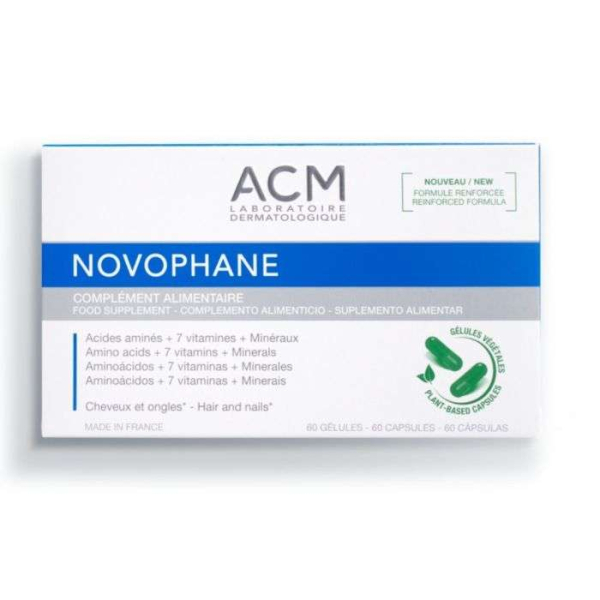 ACM - Novophane ongles et cheveux 60 gelules