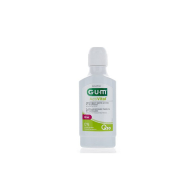 GUM - Activital q10 bain de bouche 300ml ref 6061 | UNIKA