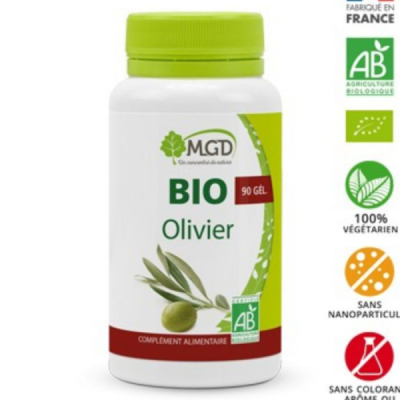 MGD NATURE - Olivier bio 90 gelules | UNIKA