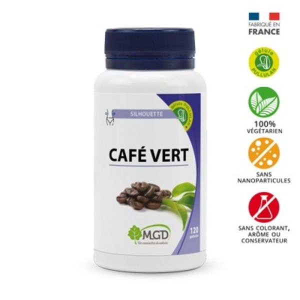 MGD NATURE - Cafe vert - 120 gelules