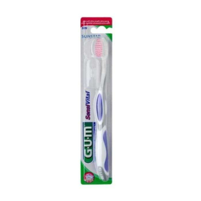 GUM - Brosse a dents sensivital sensitive brins effiles ref