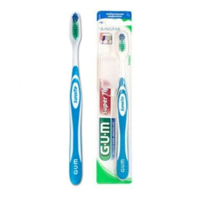 GUM - Brosse a dents super tip medium ref 463 | UNIKA