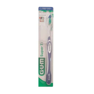 GUM - Brosse a dents super tip medium ref 463 | UNIKA
