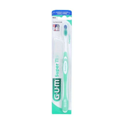 GUM - Brosse a dents super tip medium ref 463 | UNIKA