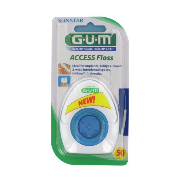 GUM - Fil access floss implant bridge et couronne ref 3200