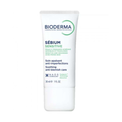 BIODERMA - Sebium sensitive soin apaisant anti imperfection