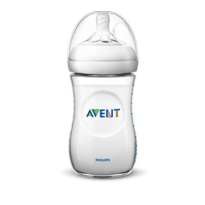 AVENT - Biberon natural response 3mois + 260 ml 9 oz | UNIKA