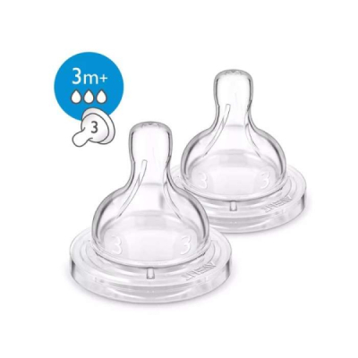 AVENT - Classique 2 tetines- 3m+ / 3t | UNIKA