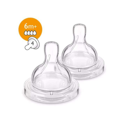 AVENT - Classique 2 tetines-6m+ / 4t | UNIKA