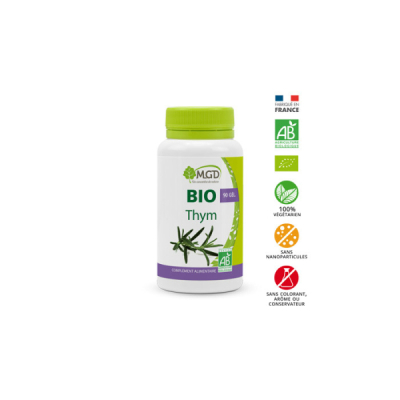 MGD NATURE - Bio thym 90 gelules | UNIKA
