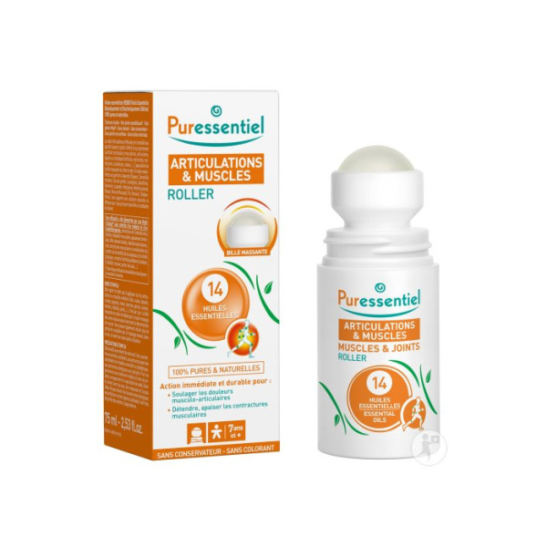 PURESSENTIEL - Articulations et muscles roller 75 ml