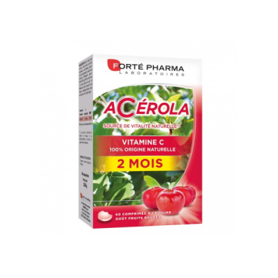 FORTE PHARMA - Acerola 60 comprimes | UNIKA