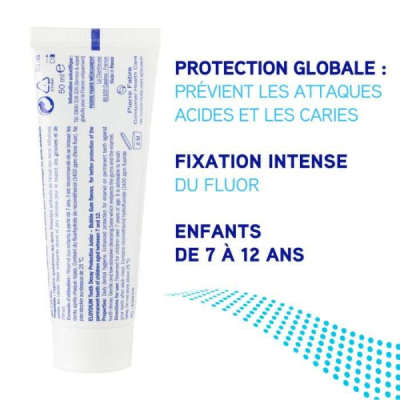 ELGYDIUM - Dentifrice junior 7-12 ans 50 ml | UNIKA
