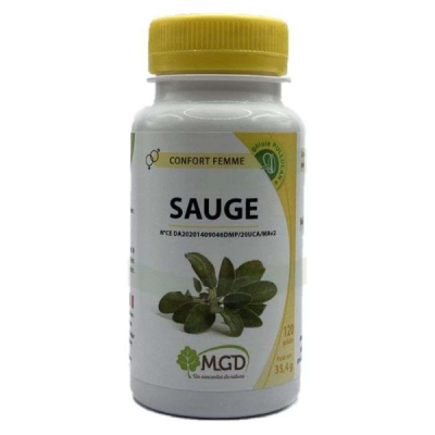 MGD NATURE - Sauge 120 comprimees | UNIKA