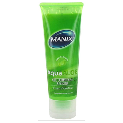 MANIX - Aqua aloe gel lubrifiant sensitif 80ml | UNIKA