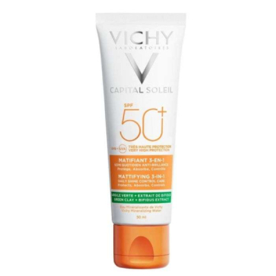 VICHY - Capital soleil matifiant 3 en 1 spf 50+ | UNIKA