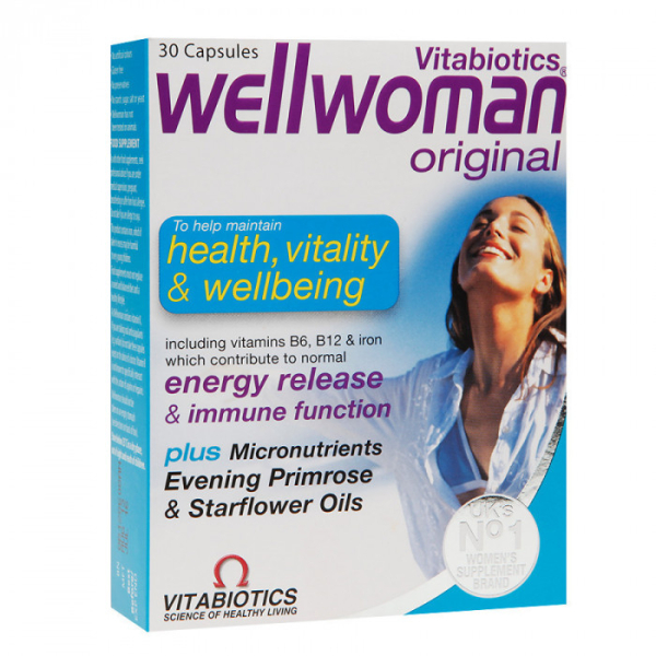 VITABIOTICS - Wellwoman original 30 capsules