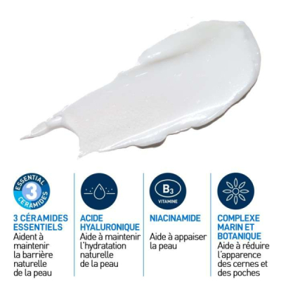 CERAVE - Creme reparatrice contour yeux 14 ml | UNIKA