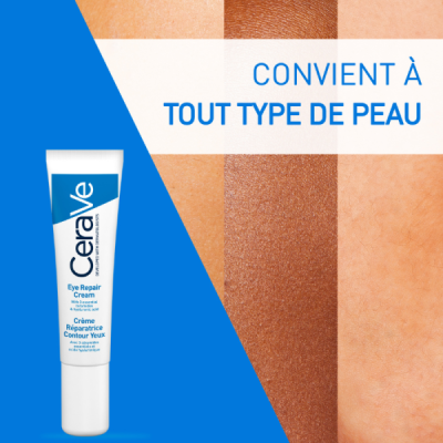 CERAVE - Creme reparatrice contour yeux 14 ml | UNIKA