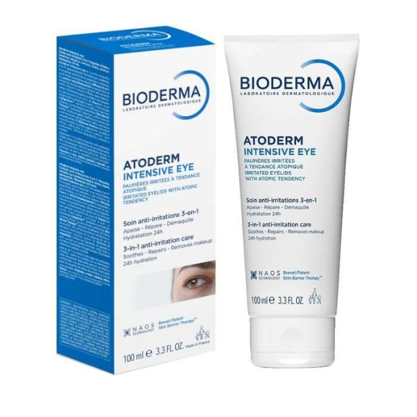 BIODERMA - Atoderm intensive soin yeux anti irritations 3 en1 100 ml