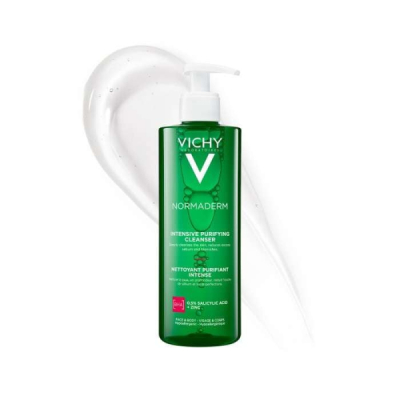 VICHY - Normaderm gel purifiant intense peau grasse et 400 ml