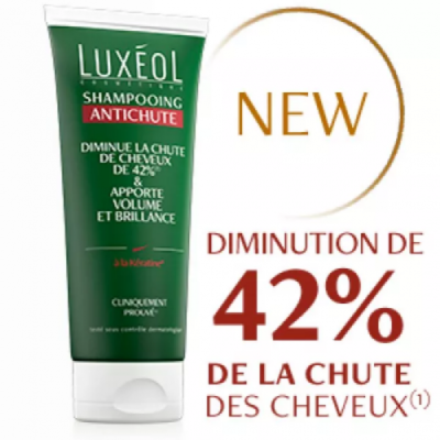LUXEOL - Shampooing antichute 200 ml | UNIKA