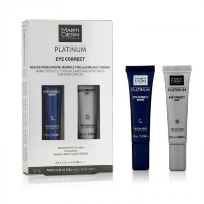 MARTIDERM - Platinium eye correct jour et nuit 2x10ml
