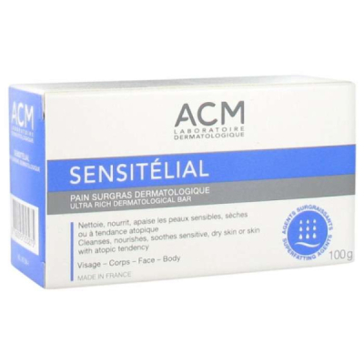 ACM - Sensitelial pain surgras dermatologique 100 g | UNIKA