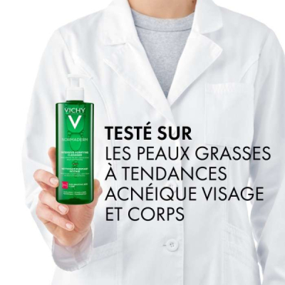 VICHY - Normaderm gel purifiant intense peau grasse et 400 ml
