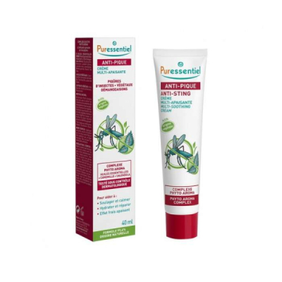 PURESSENTIEL - Anti pique creme multi apaisante adulte 40ml