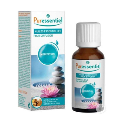 PURESSENTIEL - Huile essentielle pour diffusion meditation
