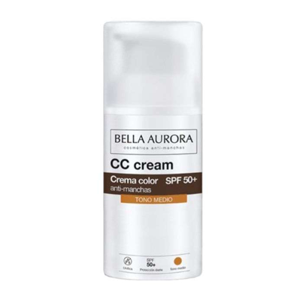 BELLA AURORA - Cc creme anti taches spf50 teinte medium