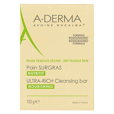 A-DERMA - Pain surgras nutritif ultra riche 100g | UNIKA