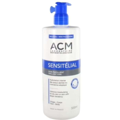 ACM - Sensitelial soin emollient 500 ml | UNIKA