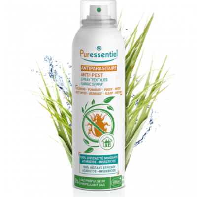 PURESSENTIEL - Assainissant spray textile anti parasitaire