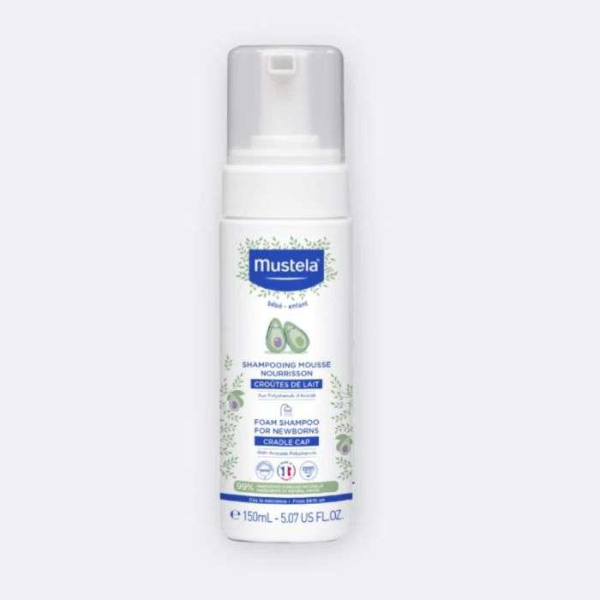 MUSTELA - Shampooing mousse nourrisson 150 ml