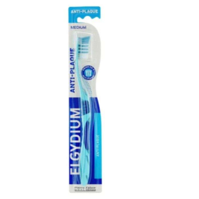 ELGYDIUM - Brosse a dents anti plaque medium | UNIKA