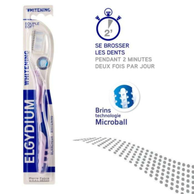 ELGYDIUM - Brosse a dents blancheur souple | UNIKA