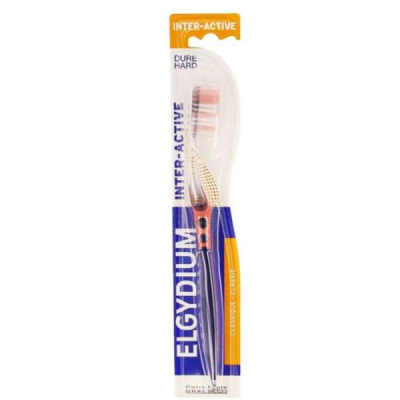 ELGYDIUM - Brosse a dents inter active dure | UNIKA
