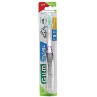 GUM - Brosse a dents voyage ref 158 | UNIKA