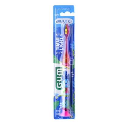 GUM - Junior light up 1 minute brosse a dents souple ref 903