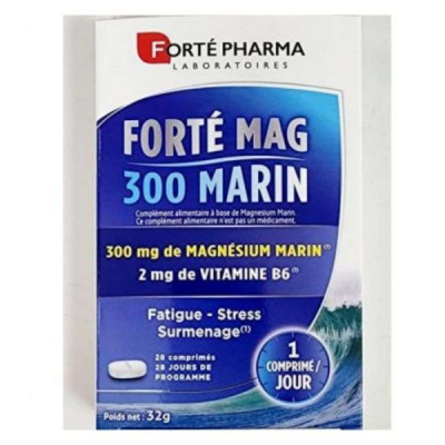 FORTE PHARMA - Mag 300 marin 28 comprimes 300 mg | UNIKA