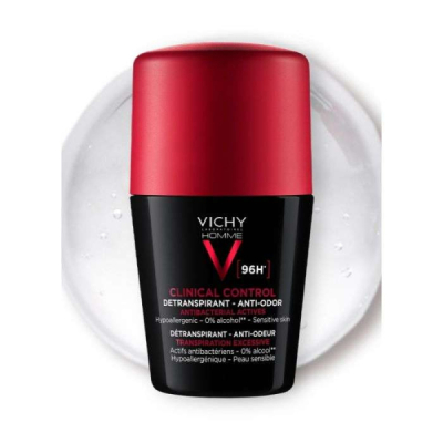 VICHY - Homme clinical control detranspirant 96 h | UNIKA