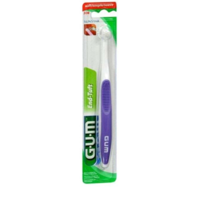 GUM - Brosse a dents end tuft souple ref 308 | UNIKA