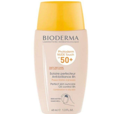 BIODERMA - Photoderm nude touch 50+ tres claire 40 ml