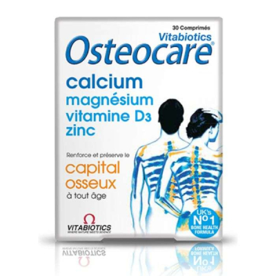 VITABIOTICS - Osteocare calcium magnesium zinc d3- 30 comprimes