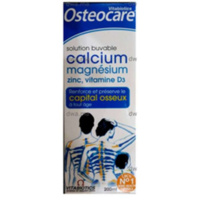 VITABIOTICS - Osteocare calcium d3 solution buvable 200ml | UNIKA