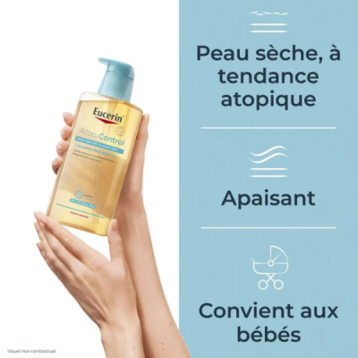 EUCERIN - Atopicontrol huile bain et douche 400 ml | UNIKA